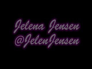 Busty goddess Jelena Jensen Cums from Dildo!