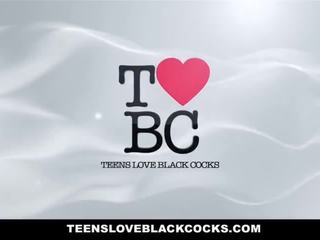 Teensloveblackcocks-hot білявка приймає colossal чорна джонсон