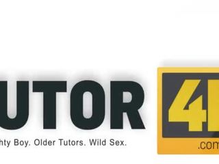 Tutor4k. pribadi guru knows everything and can even mov guy sensational to drill